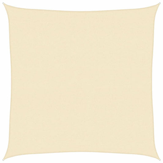 vidaXL Πανί Σκίασης Κρεμ 4,5 x 4,5 μ. από HDPE 160 γρ./μ²