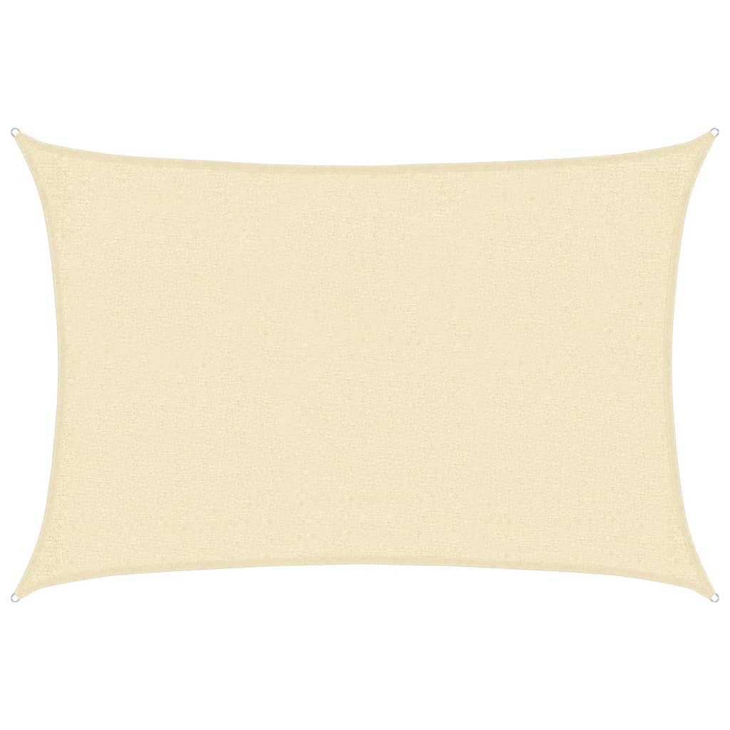 vidaXL Πανί Σκίασης Κρεμ 2 x 2,5 μ. από HDPE 160 γρ./μ²