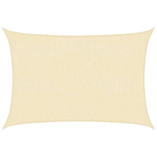 vidaXL Πανί Σκίασης Κρεμ 2 x 3 μ. από HDPE 160 γρ./μ²