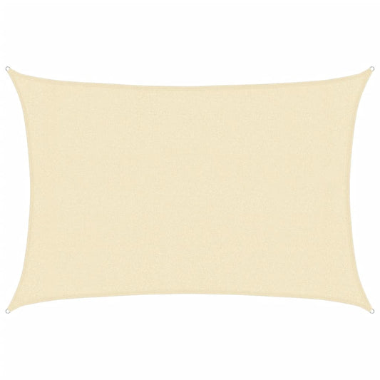 vidaXL Πανί Σκίασης Κρεμ 3 x 4 μ. από HDPE 160 γρ./μ²