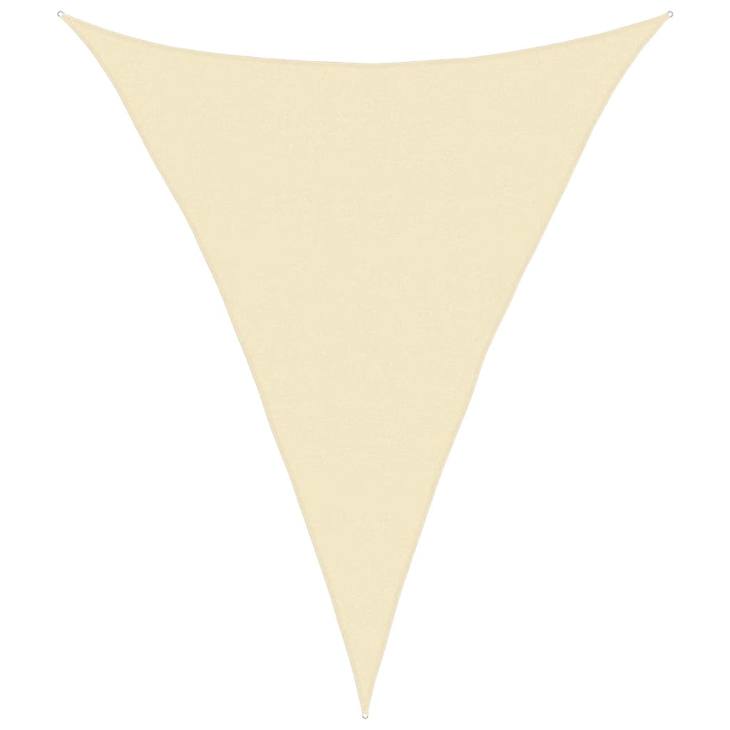 vidaXL Πανί Σκίασης Κρεμ 4 x 5 x 5 μ. από HDPE 160 γρ./μ²