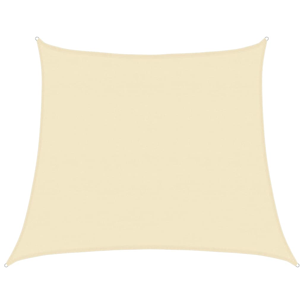 vidaXL Πανί Σκίασης Κρεμ 4/5 x 4 μ. από HDPE 160 γρ./μ²