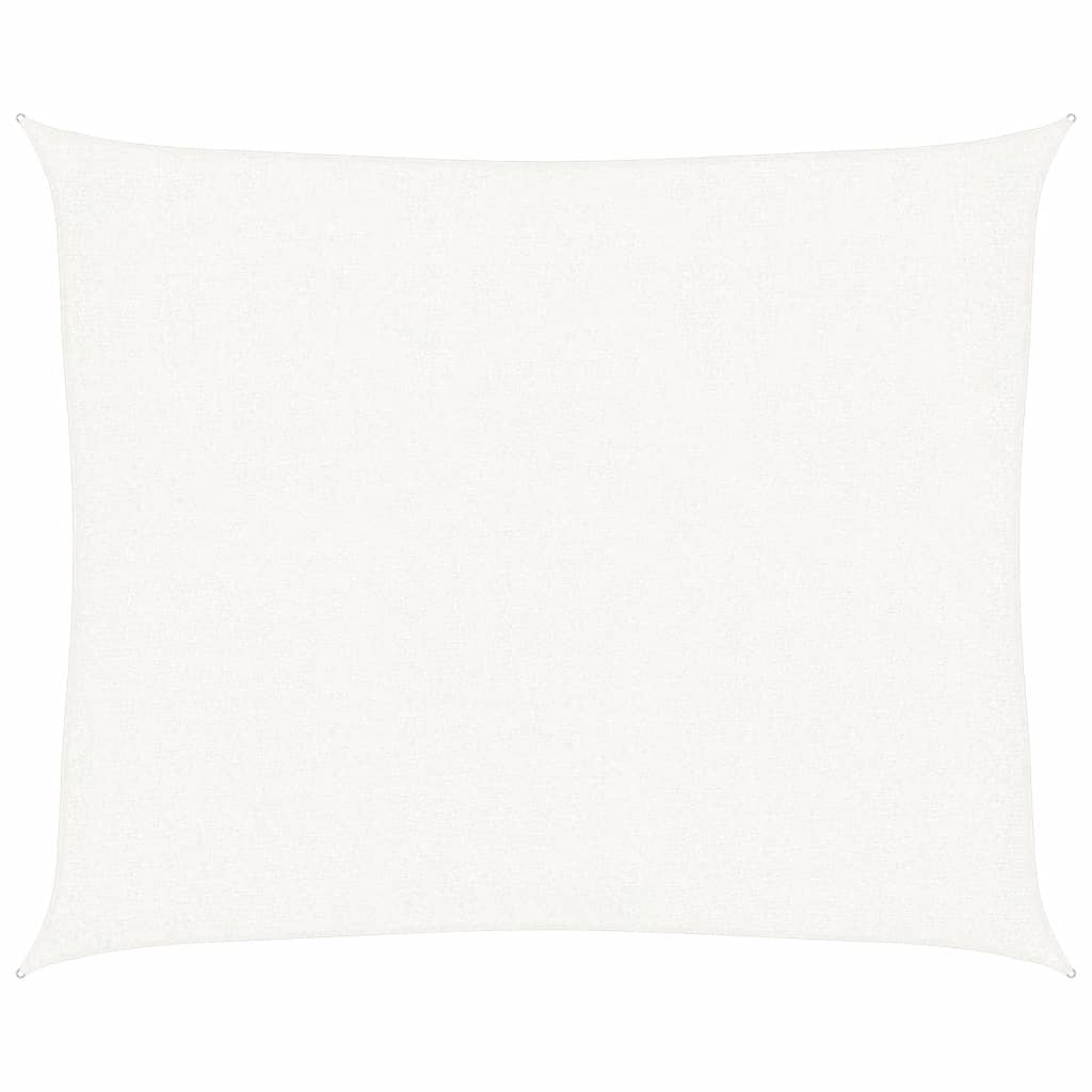 vidaXL Πανί Σκίασης Λευκό 2,5 x 3 μ. από HDPE 160 γρ./μ²