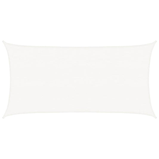 vidaXL Πανί Σκίασης Λευκό 2,5 x 4,5 μ. από HDPE 160 γρ./μ²