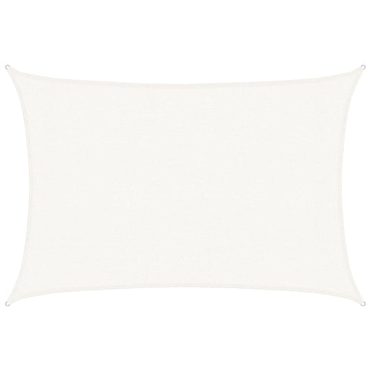 vidaXL Πανί Σκίασης Λευκό 3 x 5 μ. από HDPE 160 γρ./μ²