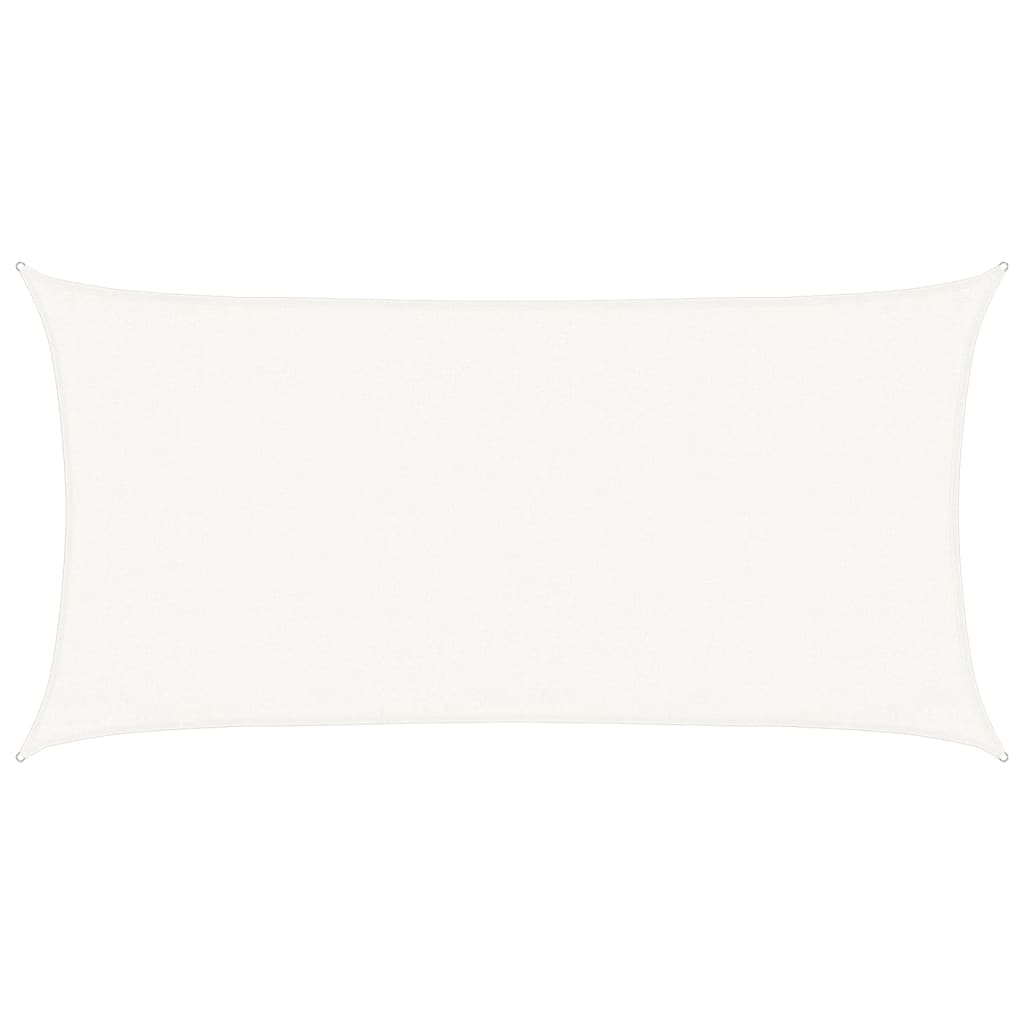 vidaXL Πανί Σκίασης Λευκό 3 x 6 μ. από HDPE 160 γρ./μ²