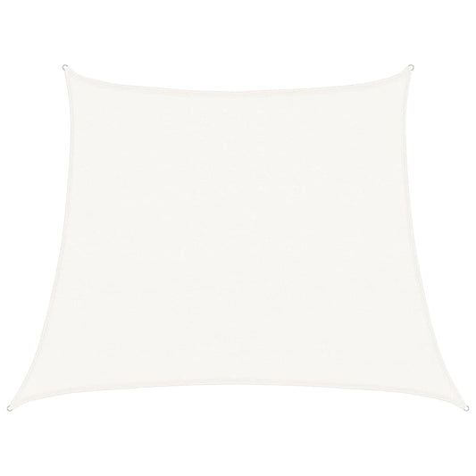 vidaXL Πανί Σκίασης Λευκό 3/4 x 3 μ. από HDPE 160 γρ./μ²