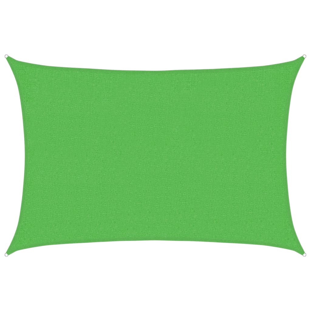 vidaXL Πανί Σκίασης Ανοιχτό Πράσινο 2 x 2,5 μ. από HDPE 160 γρ./μ²