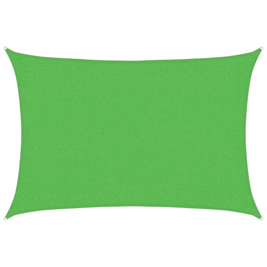 vidaXL Πανί Σκίασης Ανοιχτό Πράσινο 2 x 3 μ. από HDPE 160 γρ./μ²
