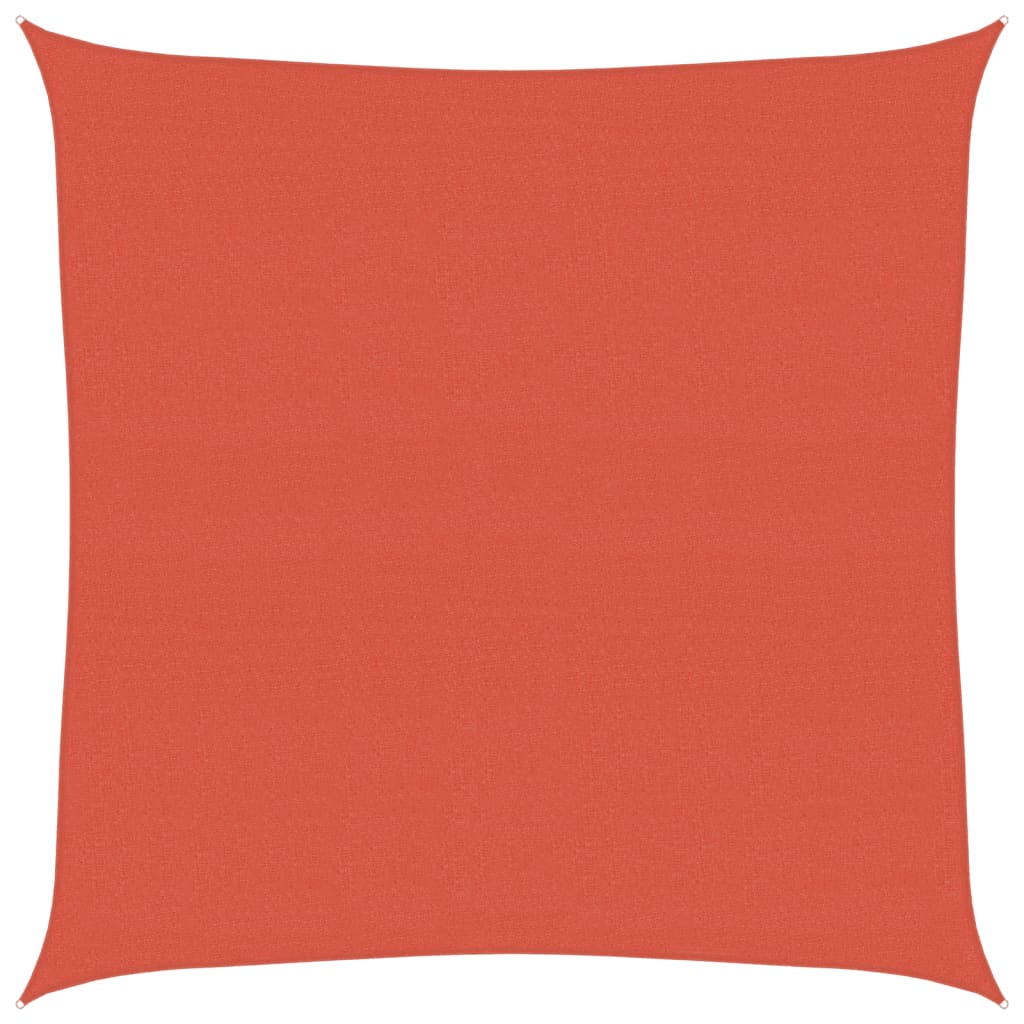 vidaXL Πανί Σκίασης Τερακότα 4 x 4 μ. από HDPE 160 γρ./μ²