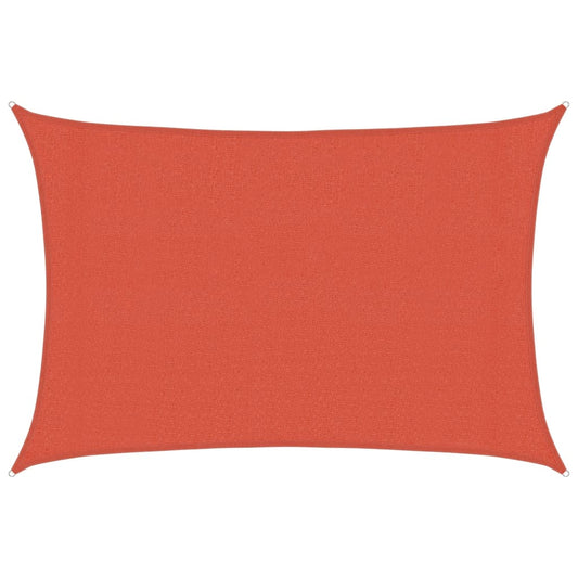 vidaXL Πανί Σκίασης Τερακότα 3 x 5 μ. από HDPE 160 γρ./μ²