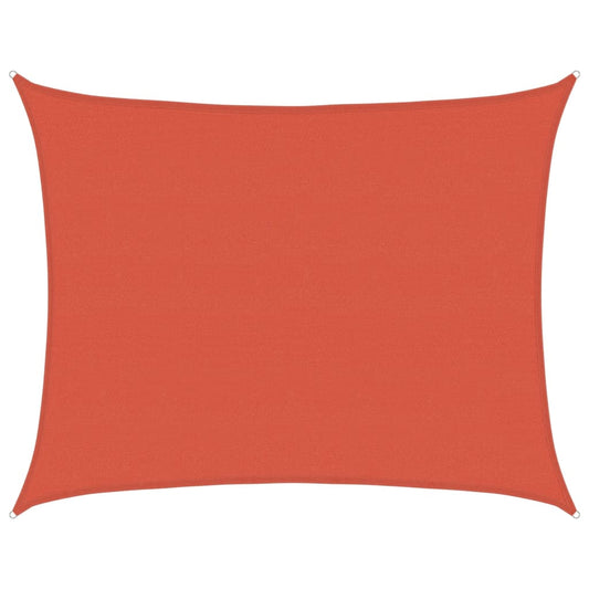 vidaXL Πανί Σκίασης Τερακότα 6x8 μ. από HDPE 160 γρ./μ²