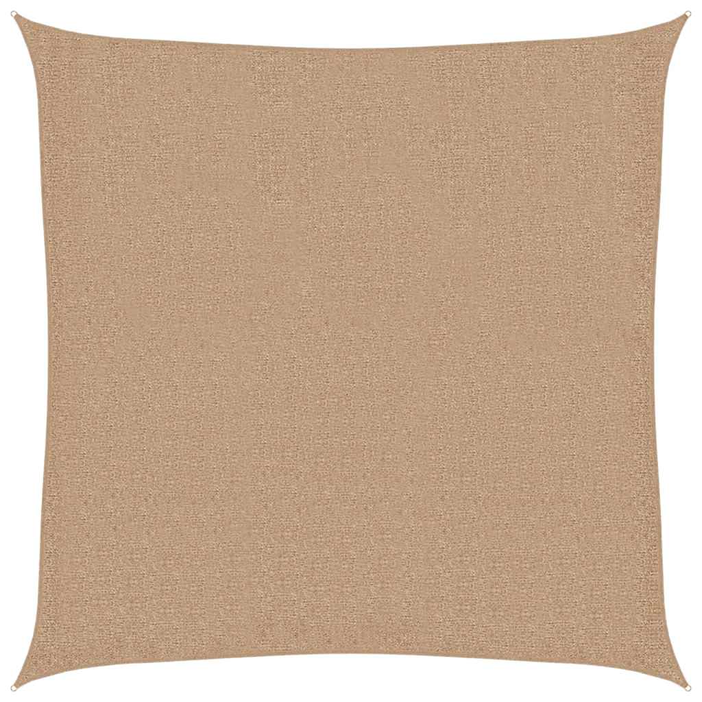 vidaXL Πανί Σκίασης Taupe 3 x 3 μ. από HDPE 160 γρ./μ²