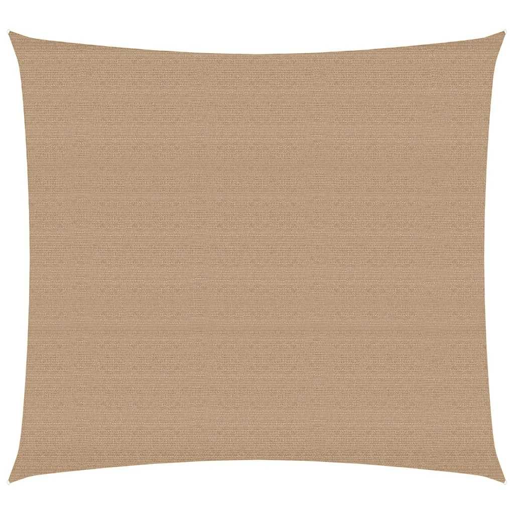 vidaXL Πανί Σκίασης Taupe 4 x 4 μ. από HDPE 160 γρ./μ²