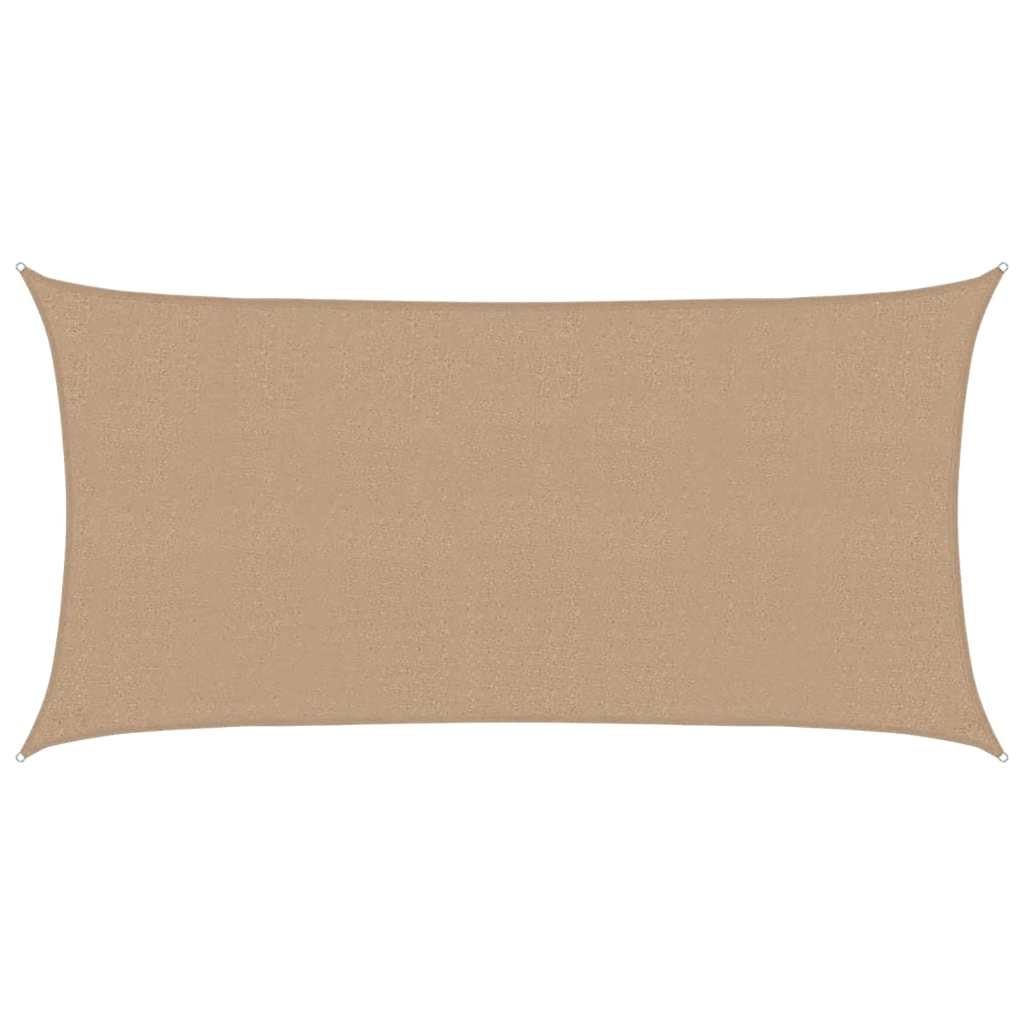 vidaXL Πανί Σκίασης Taupe 2,5 x 5 μ. από HDPE 160 γρ./μ²