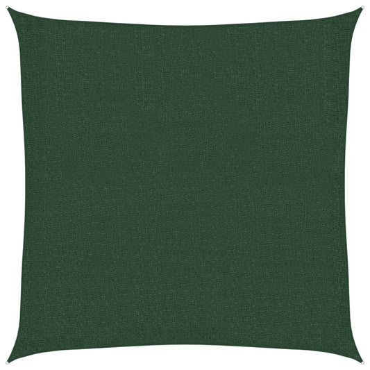 vidaXL Πανί Σκίασης Σκούρο Πράσινο 3 x 3 μ. από HDPE 160 γρ./μ²