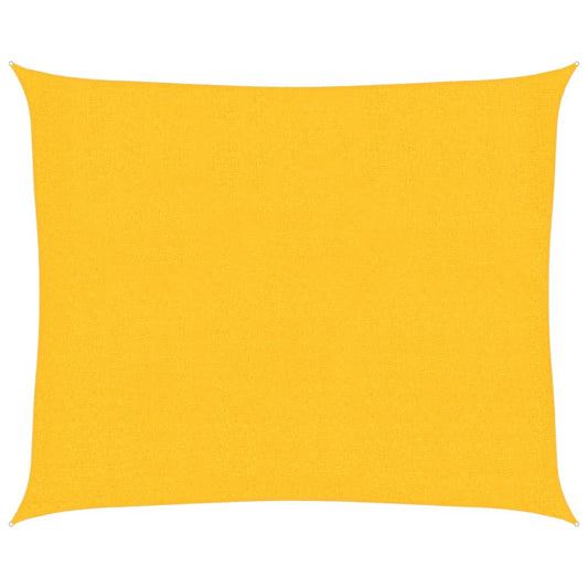 vidaXL Πανί Σκίασης Κίτρινο 2,5 x 3 μ. 160 γρ./μ² από HDPE