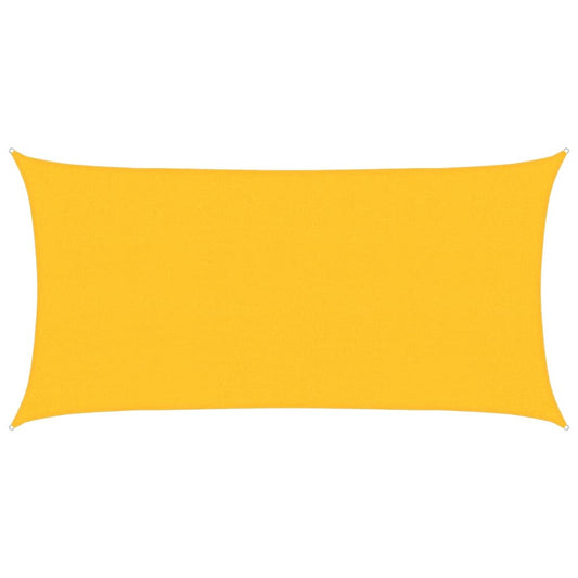 vidaXL Πανί Σκίασης Κίτρινο 2,5 x 4,5 μ. 160 γρ./μ² από HDPE