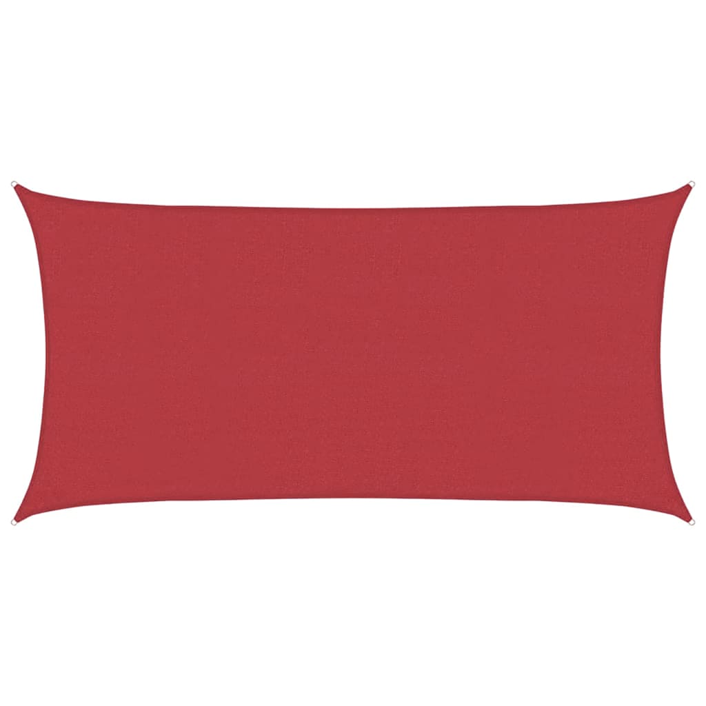 vidaXL Πανί Σκίασης Κόκκινο 2 x 4 μ. από HDPE 160 γρ./μ²