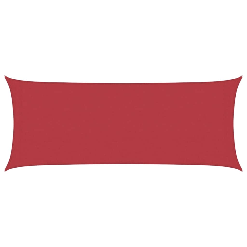 vidaXL Πανί Σκίασης Κόκκινο 2 x 4,5 μ. από HDPE 160 γρ./μ²