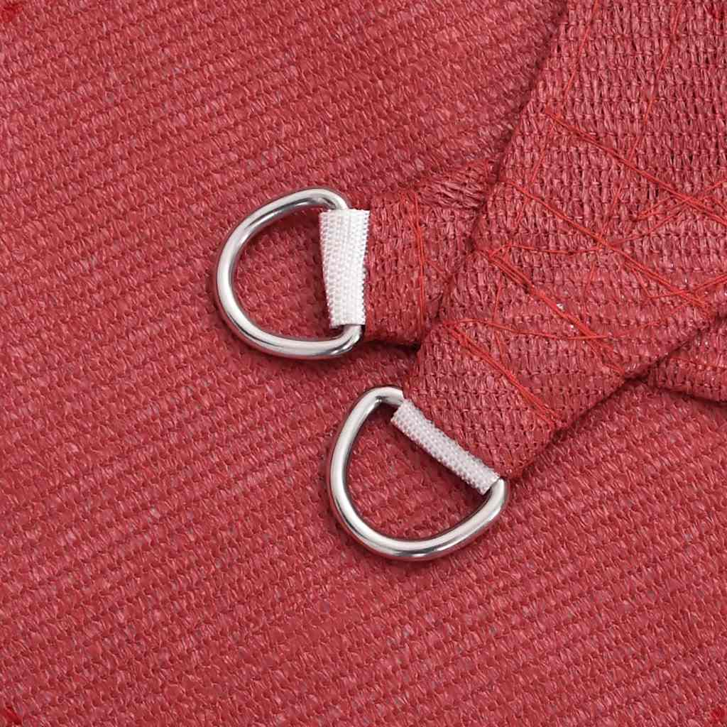 vidaXL Πανί Σκίασης Κόκκινο 2,5 x 4,5 μ. από HDPE 160 γρ./μ²