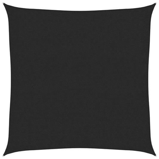 vidaXL Πανί Σκίασης Μαύρο 2,5 x 2,5 μ. από HDPE 160 γρ./μ²