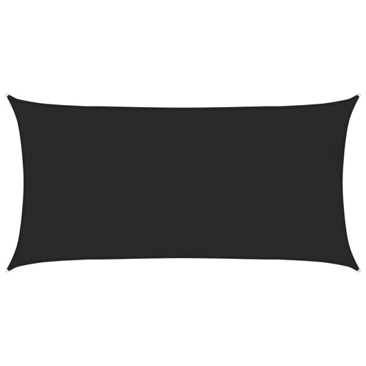 vidaXL Πανί Σκίασης Μαύρο 4 x 7 μ. από HDPE 160 γρ./μ²