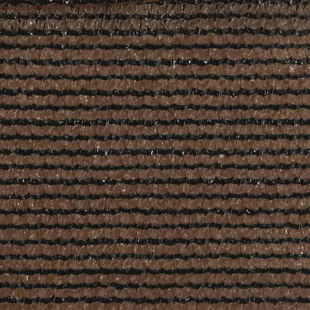 vidaXL Πανί Σκίασης Καφέ 2 x 2,5 μ. από HDPE 160 γρ./μ²