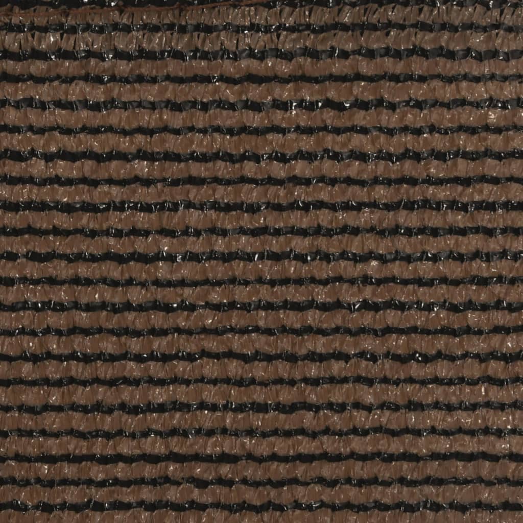 vidaXL Πανί Σκίασης Καφέ 2,5 x 3 μ. από HDPE 160 γρ./μ²