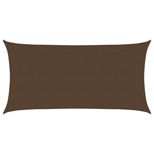 vidaXL Πανί Σκίασης Καφέ 4 x 7 μ. από HDPE 160 γρ./μ²