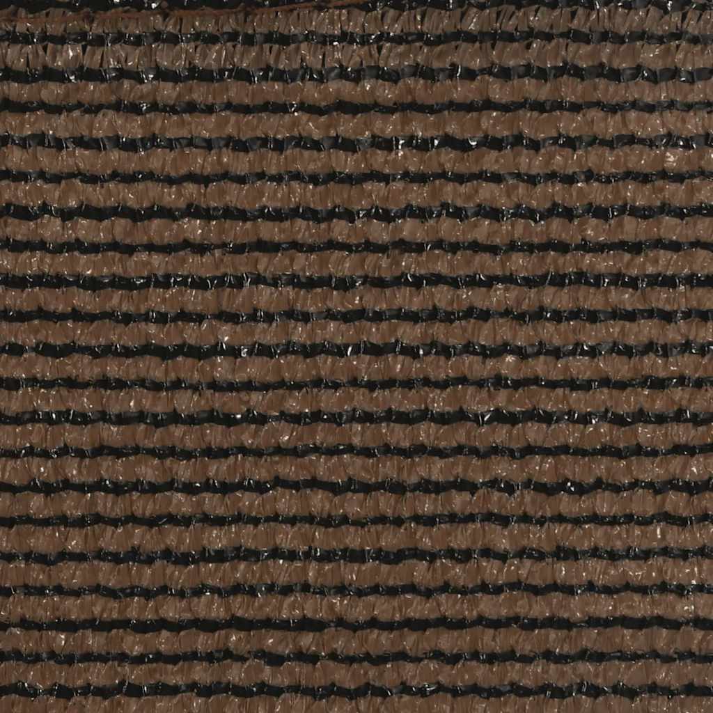 vidaXL Πανί Σκίασης Καφέ 3 x 4 x 5 μ. από HDPE 160 γρ./μ²