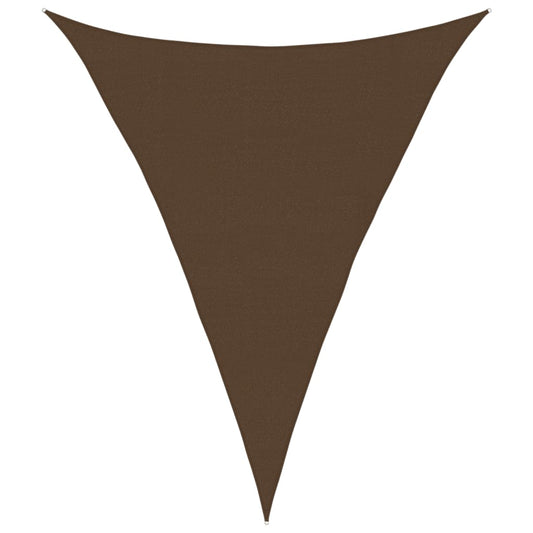 vidaXL Πανί Σκίασης Καφέ 4 x 5 x 5 μ. από HDPE 160 γρ./μ²