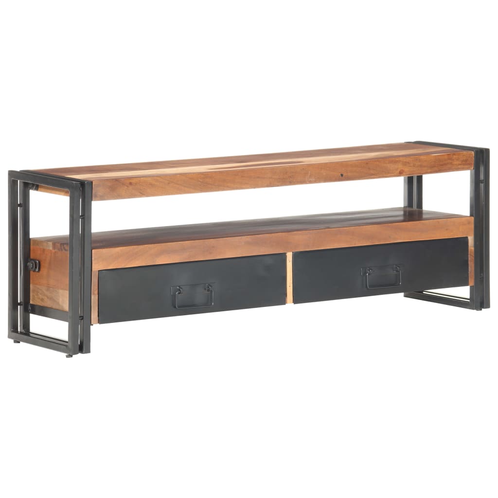 vidaXL Έπιπλο Τηλεόρασης 120 x 30 x 40 εκ. από Μασίφ Ξύλο