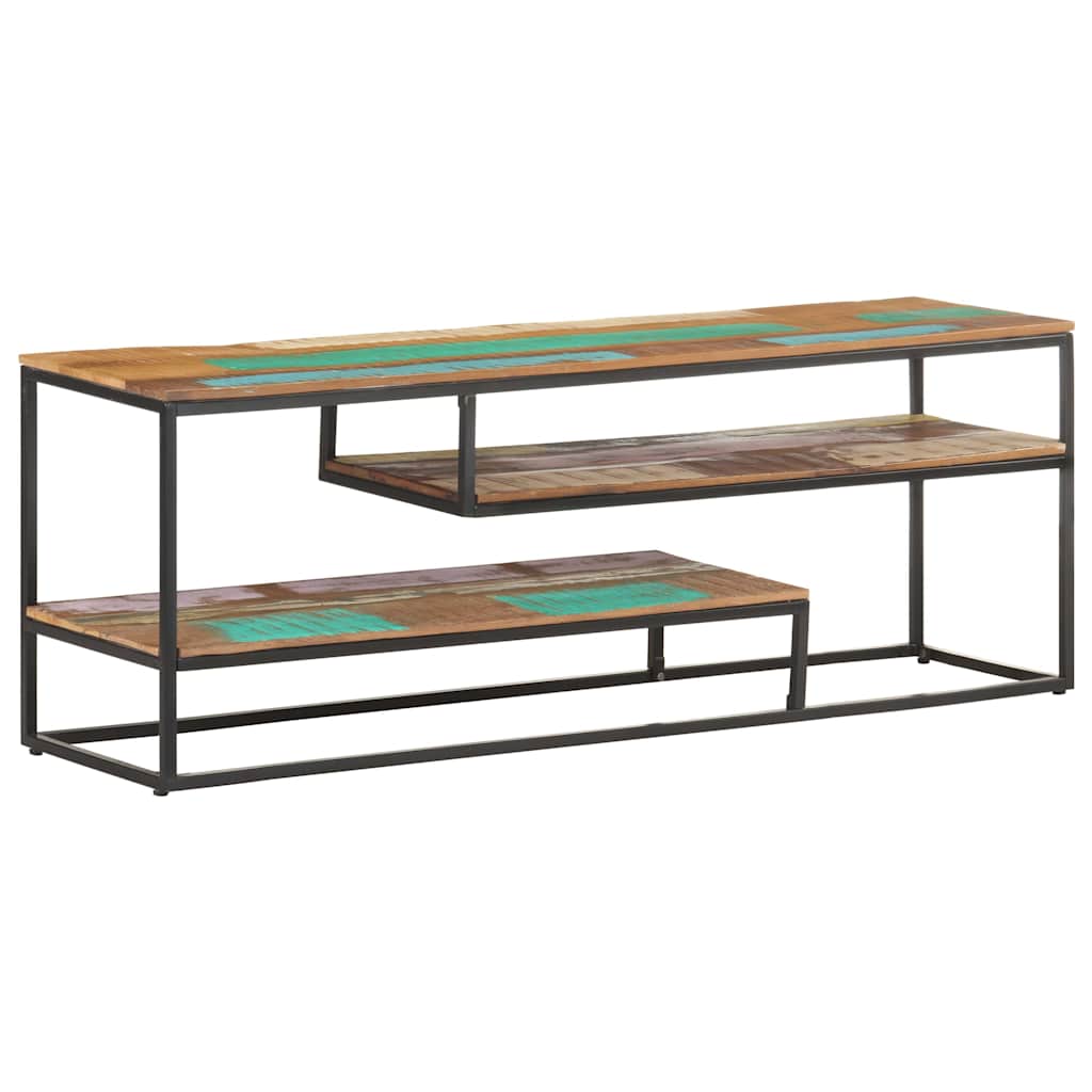 vidaXL Έπιπλο Τηλεόρασης 130 x 30 x 45 εκ. από Μασίφ Ανακυκλωμένο Ξύλο