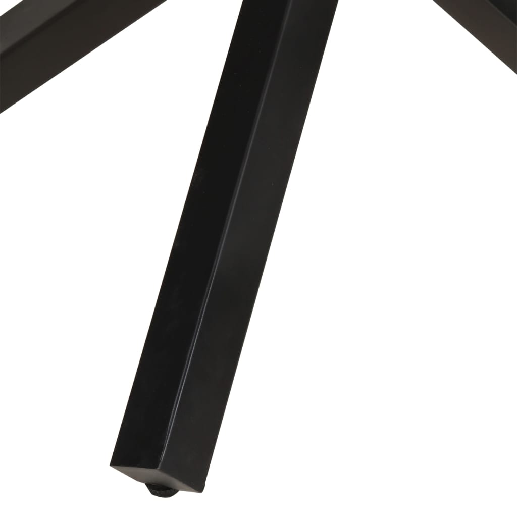 vidaXL Τραπεζαρία 100 x 100 x 75 εκ. Ξύλο Ακακίας & Μελί Φινίρισμα