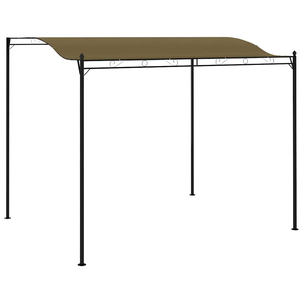 vidaXL Κιόσκι Σκίασης Taupe 3 x 2,4 μ. 180 γρ./μ²
