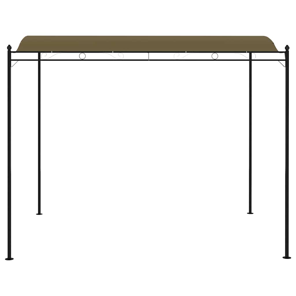 vidaXL Κιόσκι Σκίασης Taupe 3 x 2,4 μ. 180 γρ./μ²