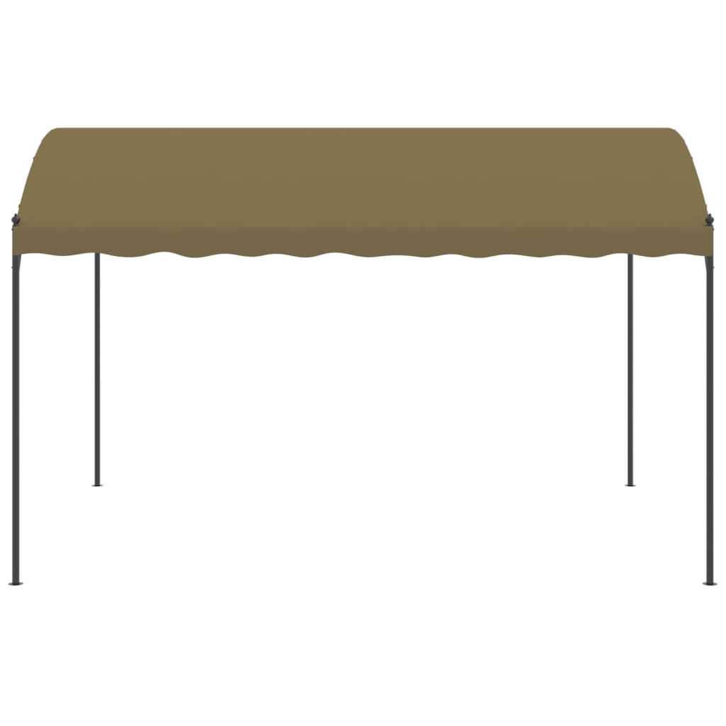 vidaXL Κιόσκι Taupe 4 x 3 x 2,6 μ. 180 γρ/μ²