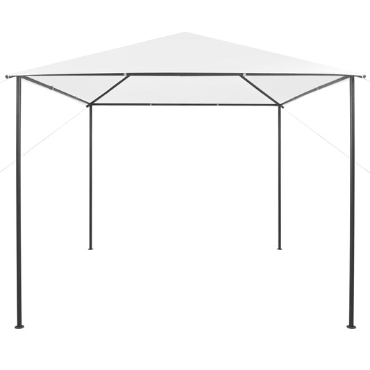 vidaXL Κιόσκι Λευκό 3 x 3 x 2,9 μ. 180 γρ./μ²