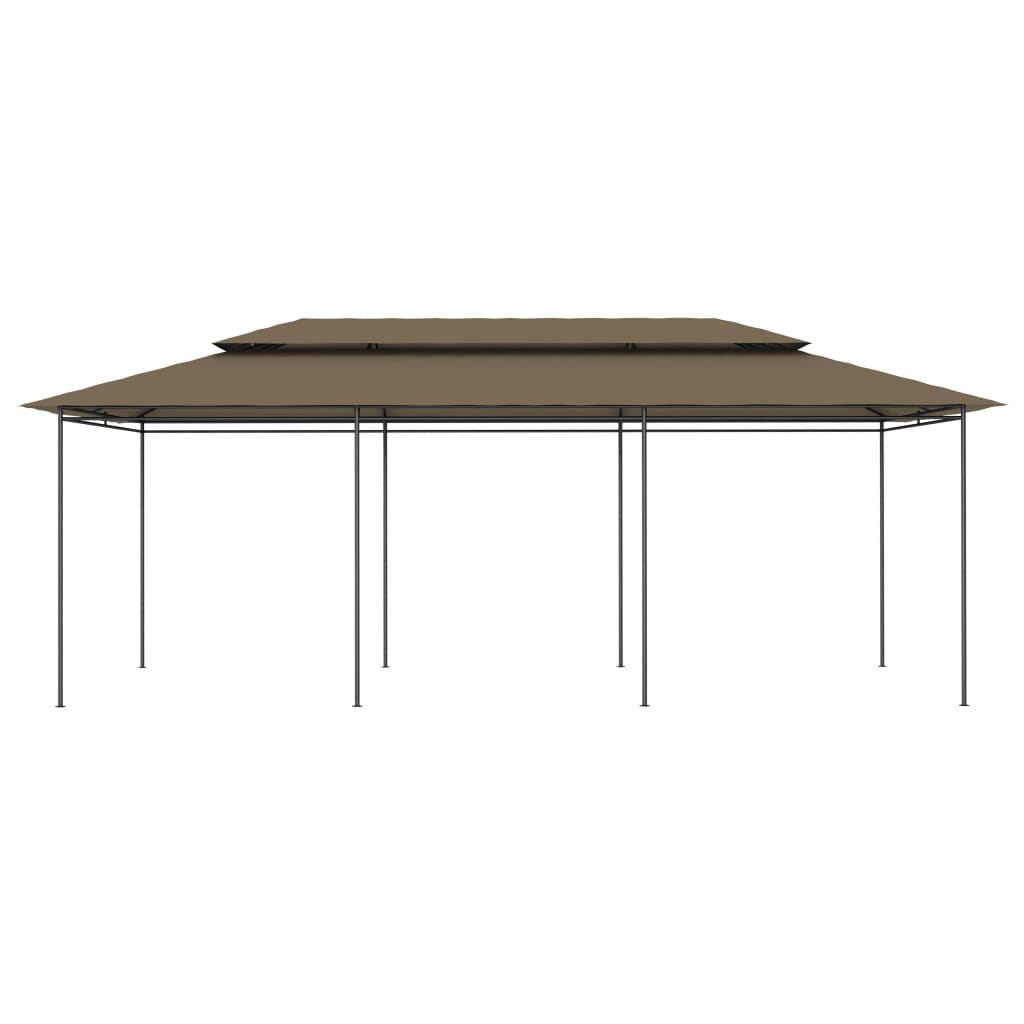 vidaXL Κιόσκι Taupe 600 x 298 x 270 εκ. 180 γρ/μ²