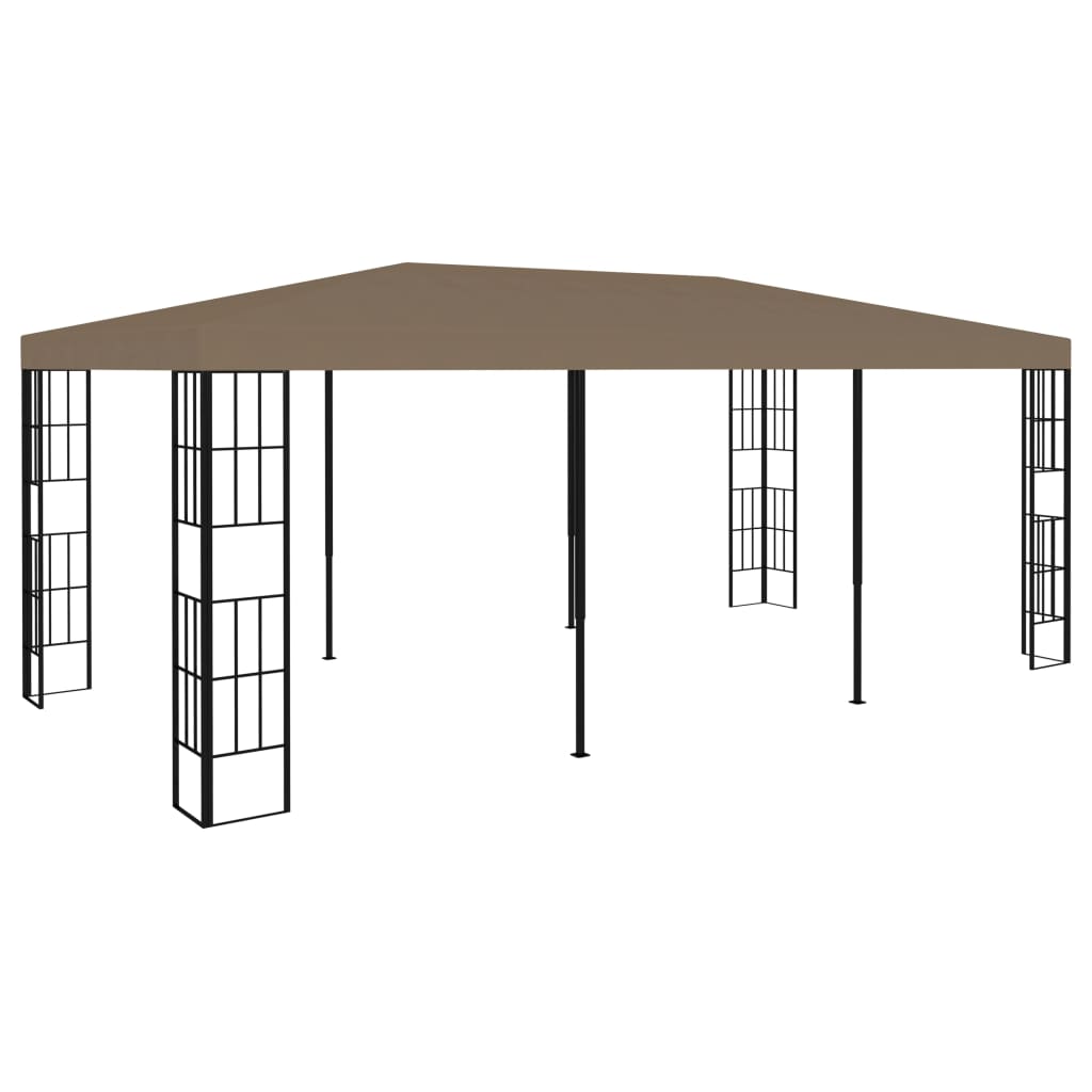 vidaXL Κιόσκι Taupe 6 x 3 μ.