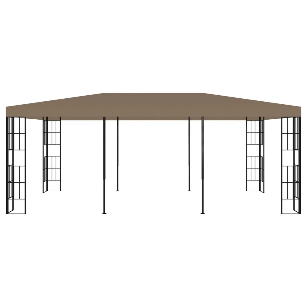 vidaXL Κιόσκι Taupe 6 x 3 μ.