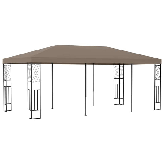 vidaXL Κιόσκι Taupe 6 x 3 μ. Ύφασμάτινο