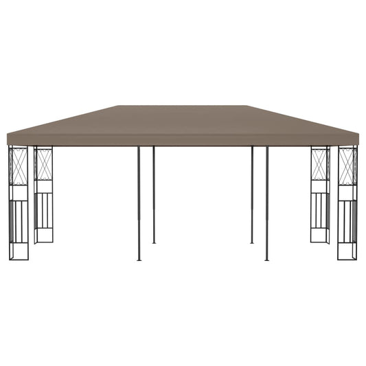 vidaXL Κιόσκι Taupe 6 x 3 μ. Ύφασμάτινο