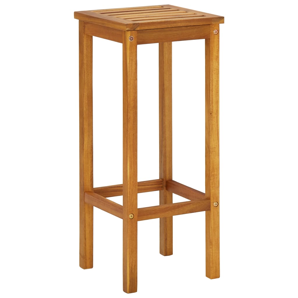 vidaXL Σετ Μπαρ Μπαλκονιού 3 Τεμαχίων από Μασίφ Ξύλο Ακακίας