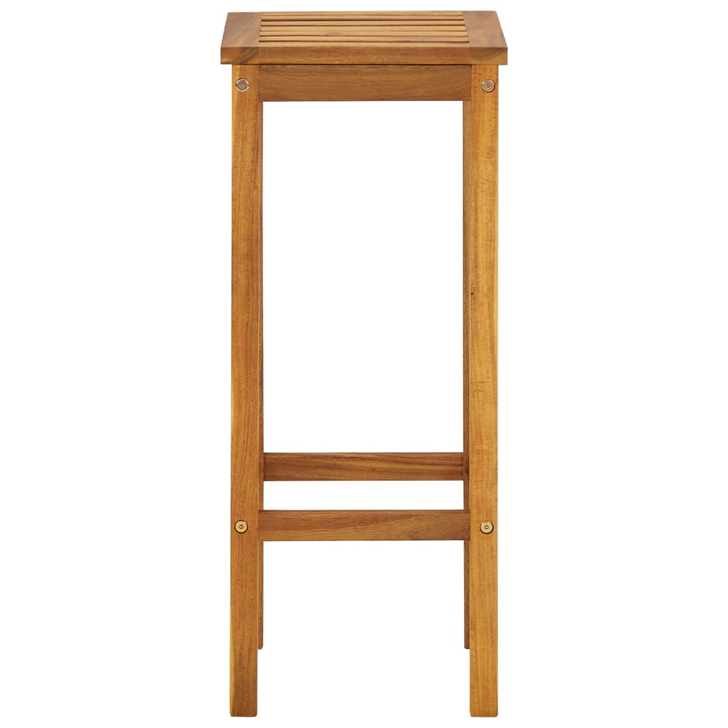vidaXL Σετ Μπαρ Μπαλκονιού 3 Τεμαχίων από Μασίφ Ξύλο Ακακίας