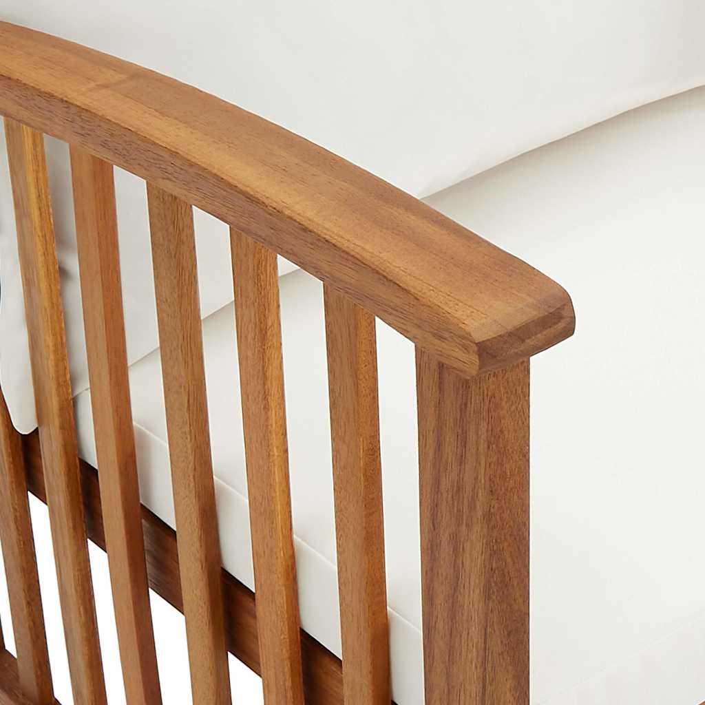 vidaXL Καρέκλες Κήπου 2 τεμ. από Μασίφ Ξύλο Ακακίας με Μαξιλάρια