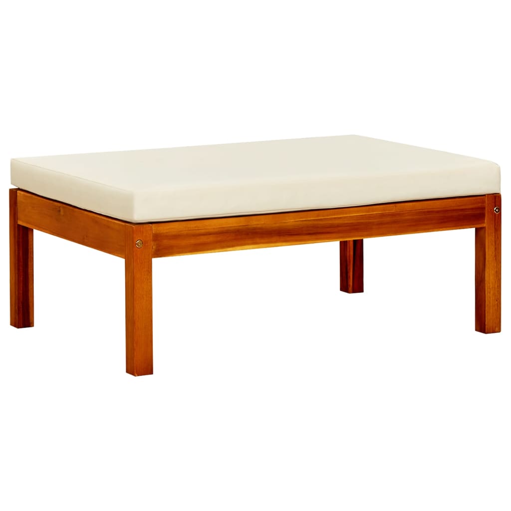 vidaXL Υποπόδια Κήπου 2 τεμ. από Μασίφ Ξύλο Ακακίας