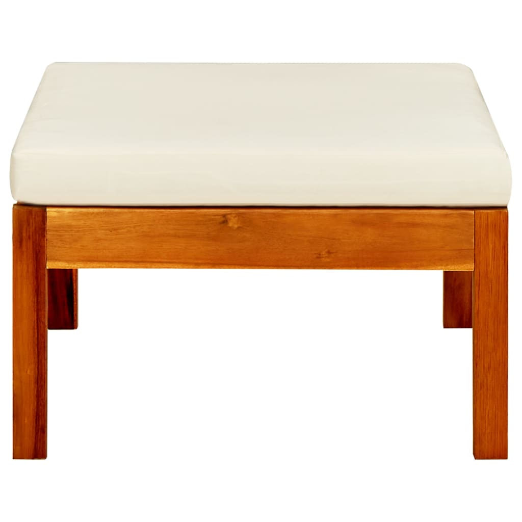 vidaXL Υποπόδια Κήπου 2 τεμ. από Μασίφ Ξύλο Ακακίας