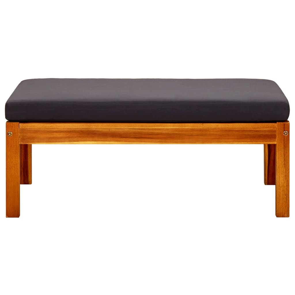 vidaXL Υποπόδια Κήπου 2 τεμ. από Μασίφ Ξύλο Ακακίας